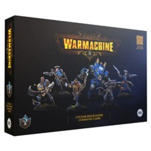 Privateer Press Warmachine: Cygnar Hellslingers Command Cadre (3 Miniatures)