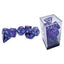 Chessex Mega-Hedral Nebula Nocturnal/Turquoise 7-Piece Dice Set