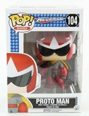 Funko Pop! Games:  Proto Man #104 Vinyl Figure