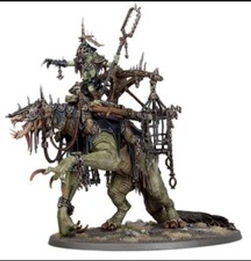 Games Workshop Warhammer Age of Sigmar: Orruk Warclans Swampboss Skumdrekk Miniature