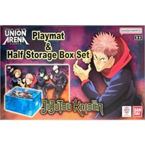 Bandai Union Arena: Jujutsu Kaisen Playmat & Half Storage Box