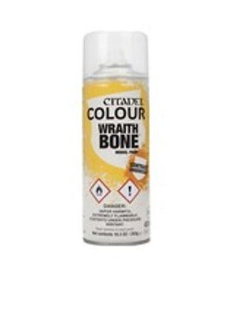 Games Workshop Wraith Bone Citadel Colour Spray Primer Paint