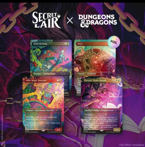 Magic: The Gathering - Shadows Over Baldur's Gate Secret Lair Booster Box