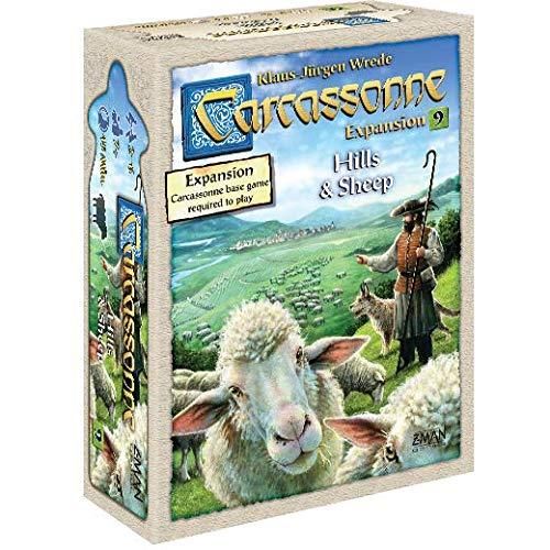 Z-Man Games Carcassonne: Hills & Sheep Expansion Board Game