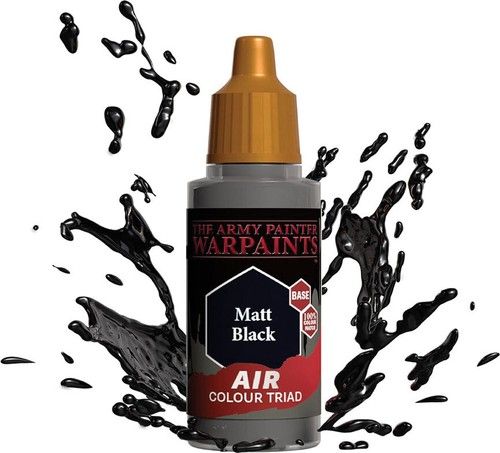 Army Painter Warpaints Air Matt Black Airbrush Paint | Boreal Gaming
