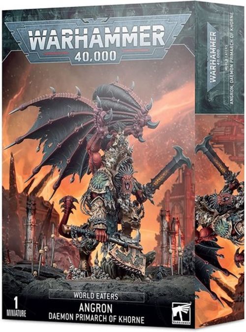 Games Workshop Warhammer 40,000: World Eaters Angron Chaos Daemon Primarch Miniature
