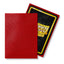 Dragon Shield: Standard 100ct Sleeves - Ruby (Matte)