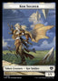 Saproling // Kor Soldier Double-Sided Token [Commander Masters Tokens]
