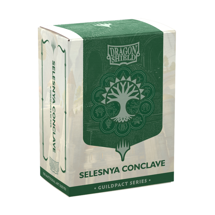 Dragon Shield: Standard 100ct Art Sleeves - Selesnya Conclave