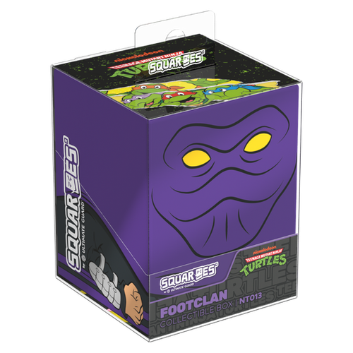 Ultimate Guard Squaroes Collectible Deck Box 100+: Teenage Mutant Ninja Turtles - Foot Clan