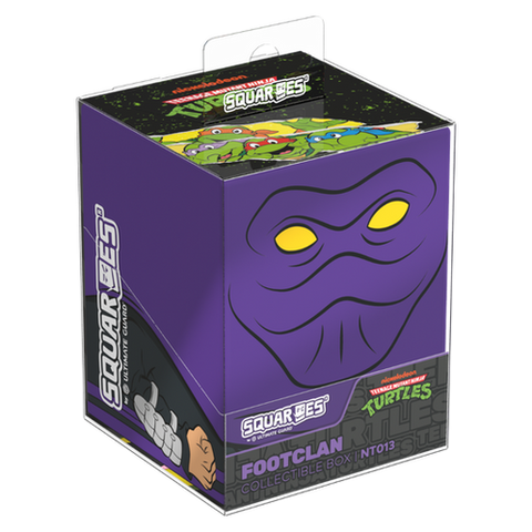 Ultimate Guard Squaroes Collectible Deck Box 100+: Teenage Mutant Ninja Turtles - Foot Clan