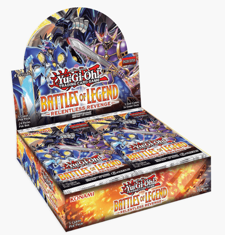 Yu-Gi-Oh! Battles of Legend: Relentless Revenge - Booster Box (1st Edition)