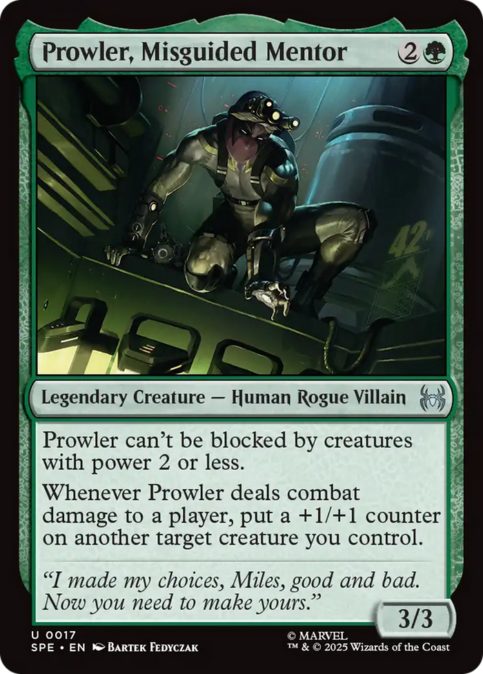 Prowler, Misguided Mentor [Marvel's Spider-Man: Eternal-Legal]