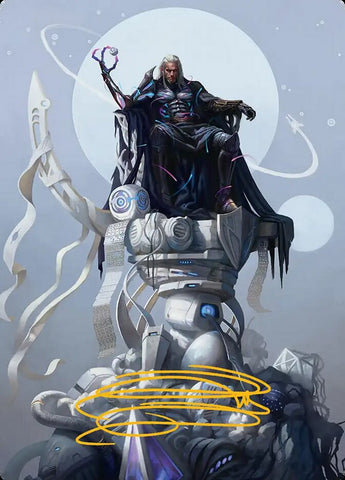 Tezzeret, Cruel Captain Art Card (35/54) [Edge of Eternities Art Series]