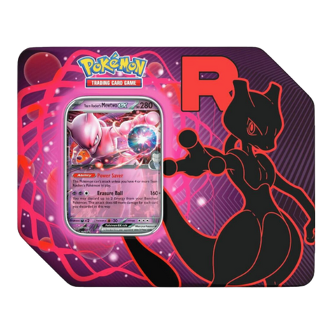 Pokémon TCG: Team Rocket Tin — Team Rocket's Mewtwo ex