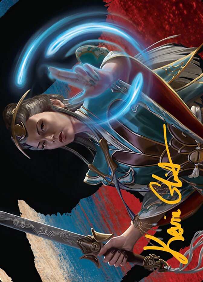 Narset, Jeskai Waymaster Art Card (44/54) [Tarkir: Dragonstorm Art Series]
