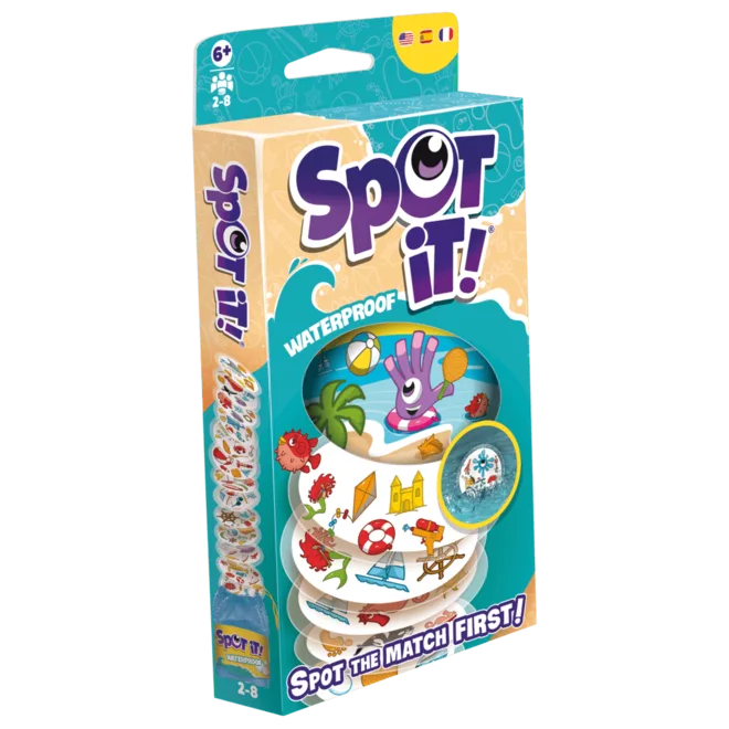 Spot it! Waterproof Eco Blister – Zygomatic Matching Card Game
