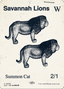 Savannah Lions (0009) [Secret Lair x MSCHF: The Zeta Set]