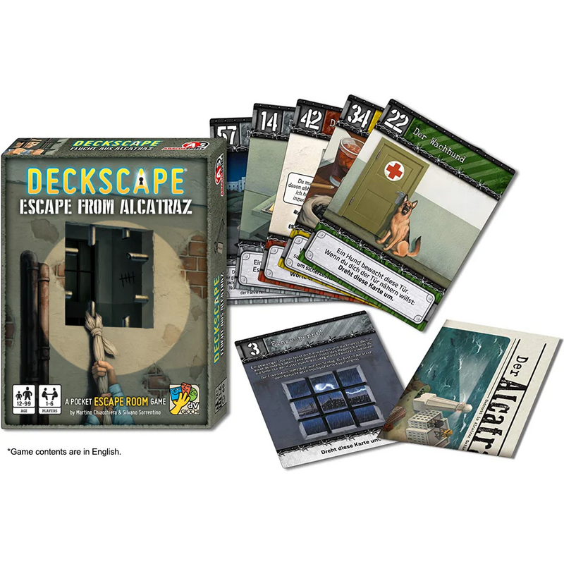 DECKSCAPE: Escape from Alcatraz [Board Game]