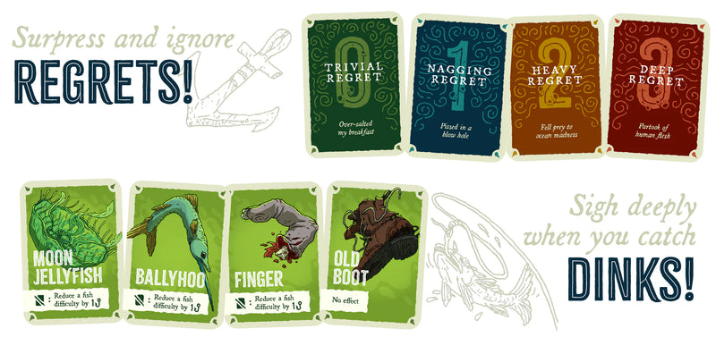 Deep Regrets: An Unfortunate Fishing Game [Board Game]