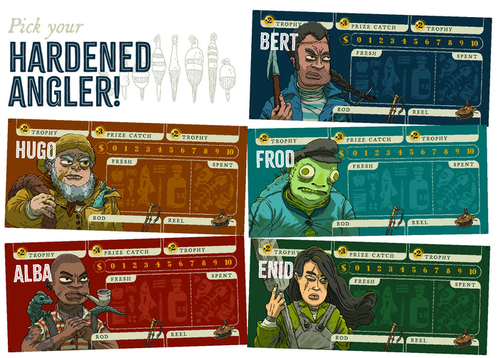 Deep Regrets: An Unfortunate Fishing Game [Board Game]
