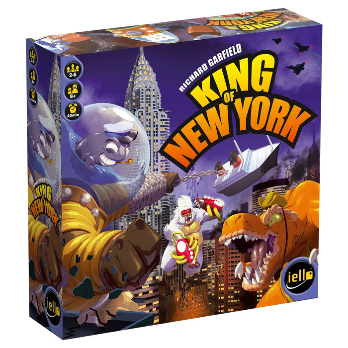 King of New York Board Game by IELLO | Monster Battle Game