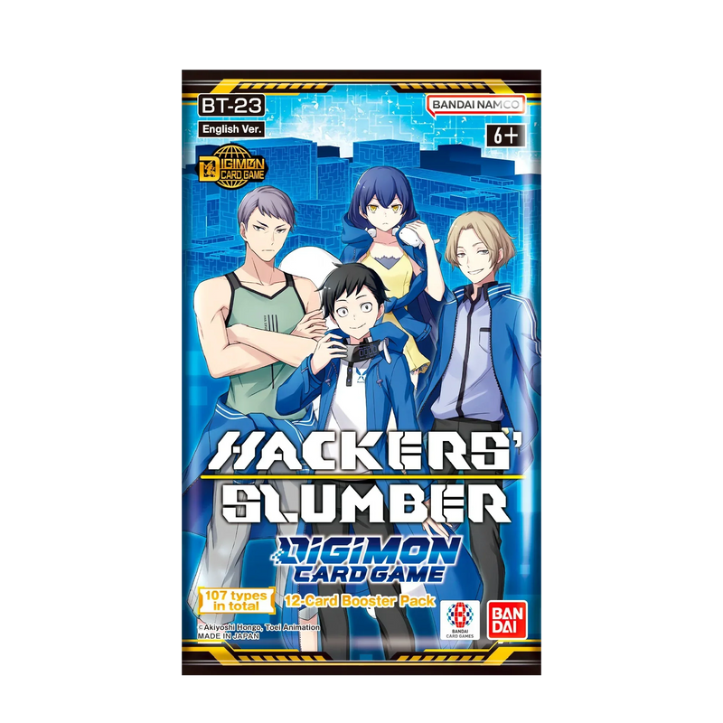 Digimon Card Game - Hackers' Slumber (BT-23) - Booster Pack