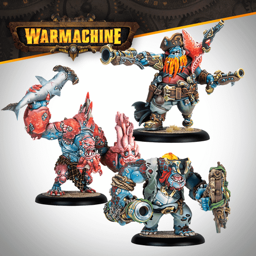 Steamforged Games Warmachine: Southern Kriels Brineblood Marauders Battlegroup Box