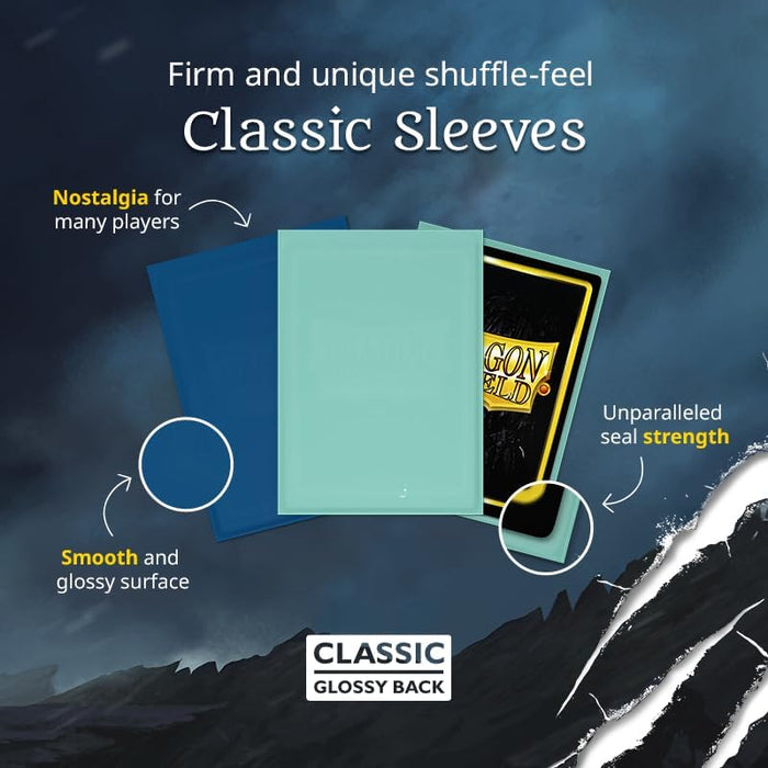 Dragon Shield: Standard 100ct Sleeves - Blue (Classic)