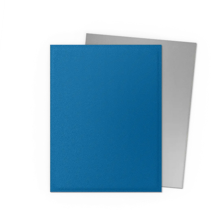 Dragon Shield: Standard 100ct Sleeves - Cobalt & Silver (Matte Dual)