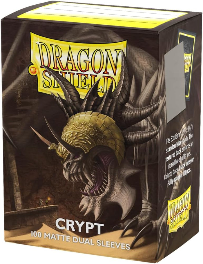 Dragon Shield: Standard 100ct Sleeves - Crypt (Matte Dual)