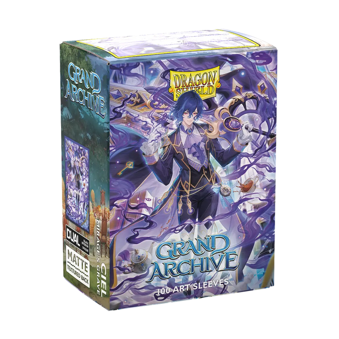 Dragon Shield: Standard 100ct Grand Archive Art Sleeves - Ciel, Mirage's Grave (Matte Dual)