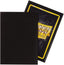 Dragon Shield: 100ct Outer Sleeves - Black Matte (Standard)