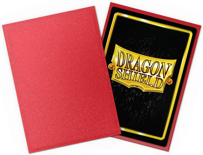 Dragon Shield: Standard 100ct Sleeves - Ruby (Matte)