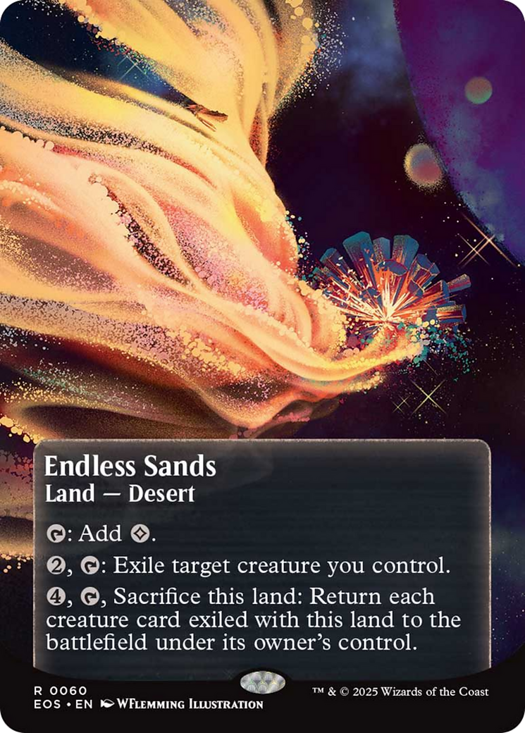 Endless Sands (0060) (Borderless) [Edge of Eternities: Stellar Sights]