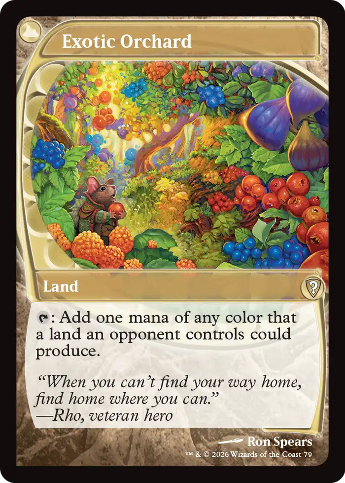Exotic Orchard (Future Sight) [Mystery Booster: Commander Edition]
