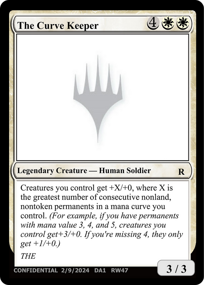 The Curve Keeper [Unknown Event]