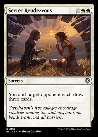 Secret Rendezvous [Bloomburrow Commander]