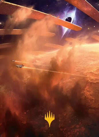 Adagia, Windswept Bastion Art Card [Edge of Eternities Art Series]