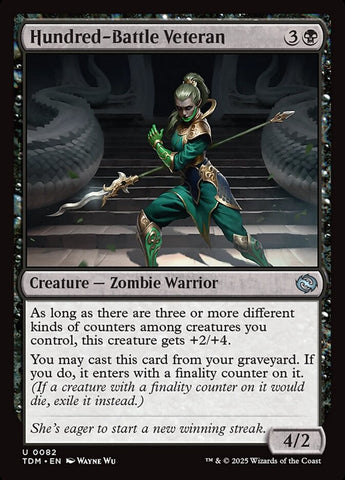 Hundred-Battle Veteran [Tarkir: Dragonstorm]