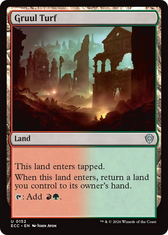 Gruul Turf [Lorwyn Eclipsed Commander]