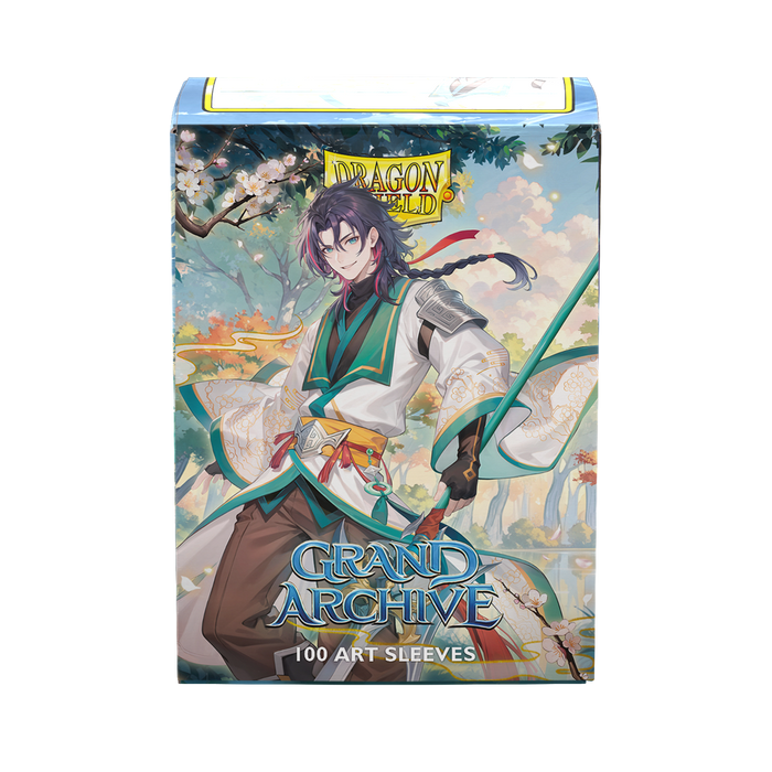 Dragon Shield: Standard 100ct Sleeves - Grand Archive (Jin, Fate Defiant)