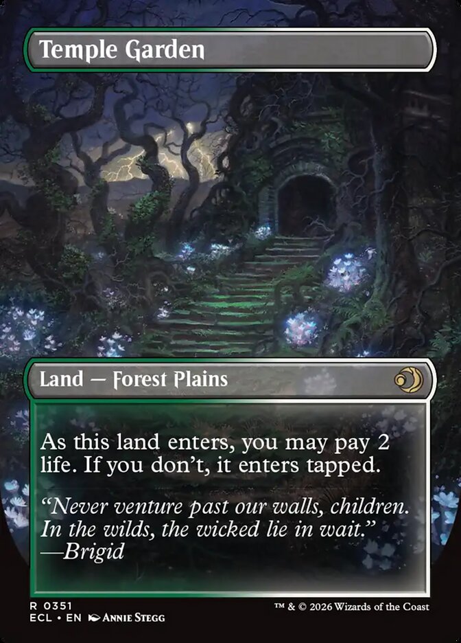 Temple Garden (Borderless) [Lorwyn Eclipsed]