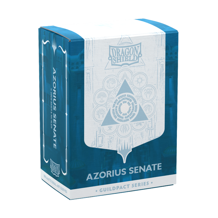 Dragon Shield: Standard 100ct Art Sleeves - Azorius Senate
