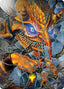 Reflection of Kiki-Jiki Art Card (Gold-Stamped Signature) [Kamigawa: Neon Dynasty Art Series]