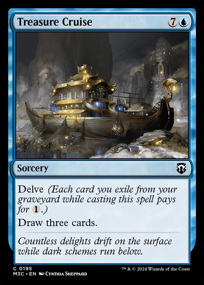 Treasure Cruise [Modern Horizons 3 Commander]