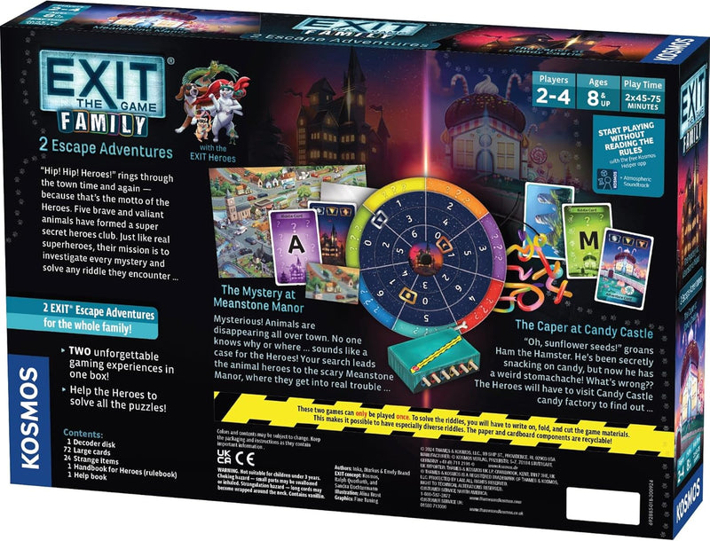 EXIT: The Game - Family - 2 Escape Adventures [Board Game]