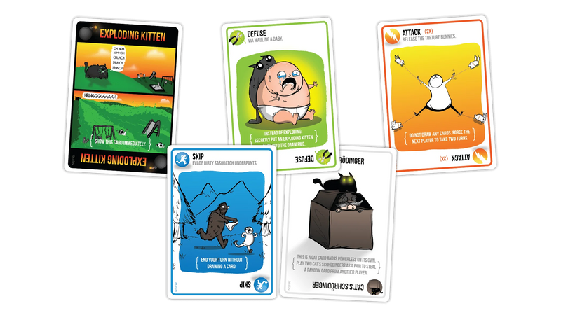 Exploding Kittens: NSFW Edition Card Game [Party Game]