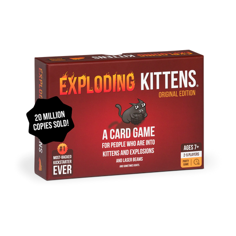 Exploding Kittens: Original Edition Card Game [Party Game]