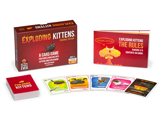 Exploding Kittens: Original Edition Card Game [Party Game]